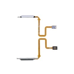 Flex Sensor de Impressão Digital Xiaomi Redmi Note 10 Pro 5G/Poco X3 GT Prata